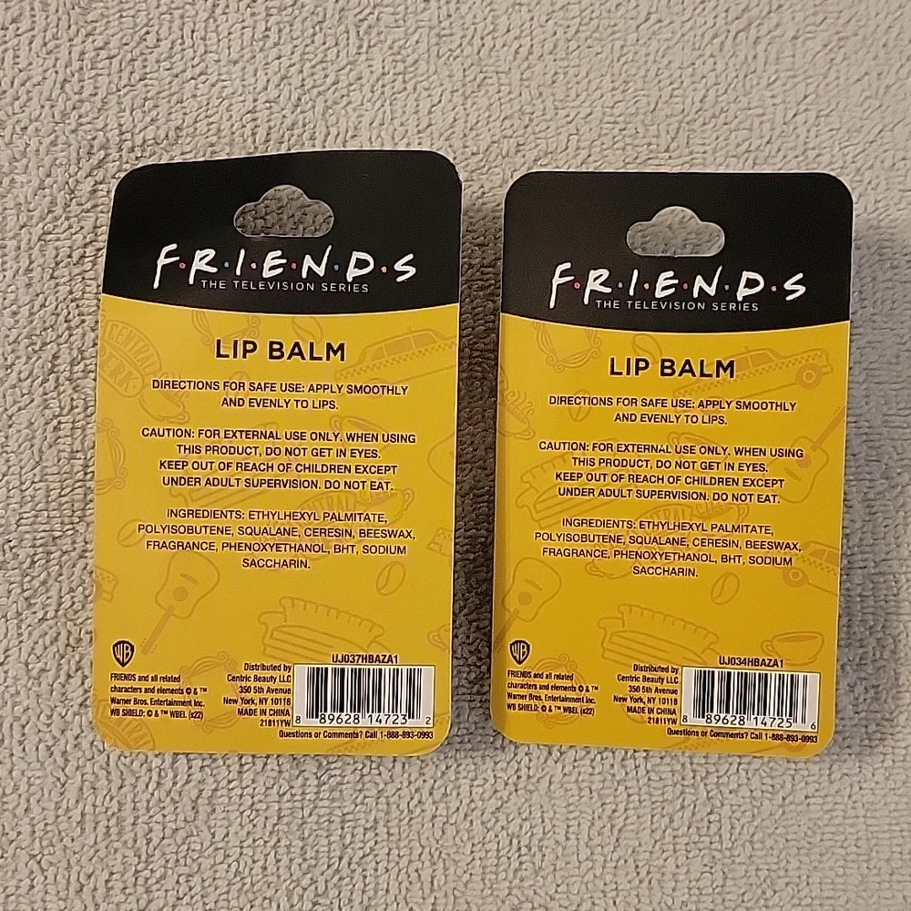 NEW Friends Central Perk Lip Balm Bundle (Set of 2)